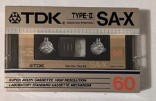 TDK SA-X 60 Blank Audio
