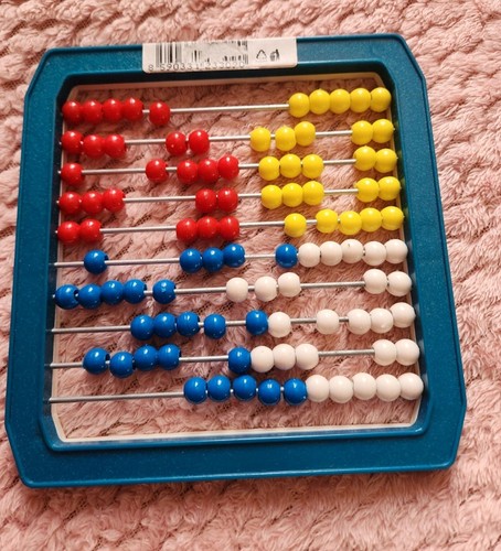 Vintage plastic abacus - vintage,