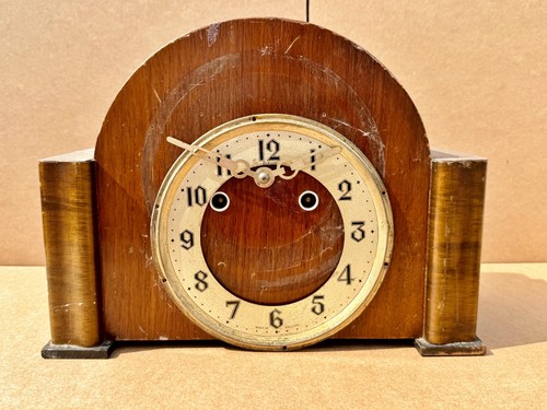 Vintage enfield mantel - vintage, clock