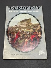 Epsom Derby Race Card 1970