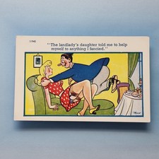Saucy Comic Postcard C1960