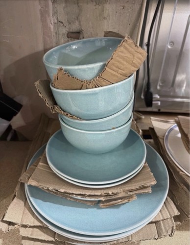 Very home blue dishes set - blue, at