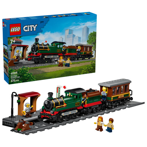 Lego city vintage steam - lego®,