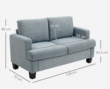 Ex-display Homcom Two Seater