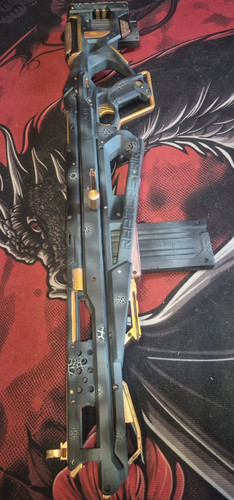 Nerf gun custom - gun, painted