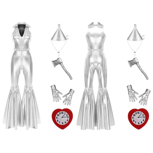 Womens tin man bell - tin-man, bell-bottom