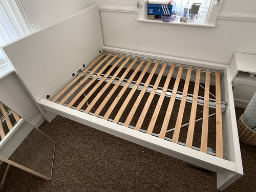 Ikea malm double bed frame - ikea,