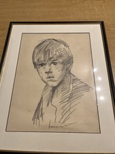 Robert Lenkiewicz Original Sketch 