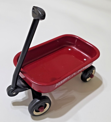 Radio flyer red metal - metal, toy