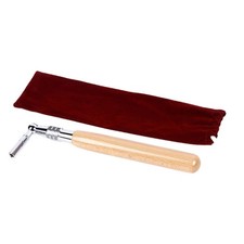Piano Tuning Wrench Ergonomic with Storage Bag Portable Reliable Long Handle