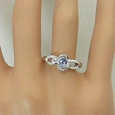 New 14k White Gold 0.30 carat