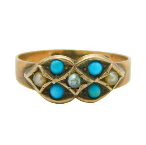 Victorian 9ct gold - victorian, seed