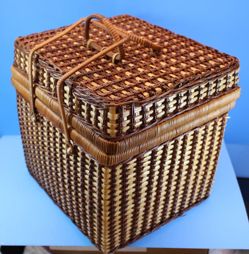 Vtg tone wicker woven - vtg,
