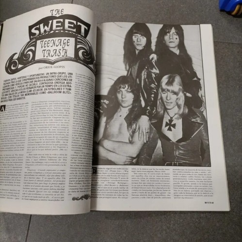 The sweet magazine 1990 rare - sweet,