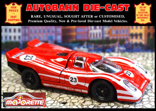 Porsche 917kh new majorette - porsche,
