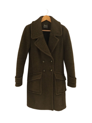 Oasis martha pea coat - pea, khaki