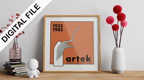 Artek ben schultén poster - artek,