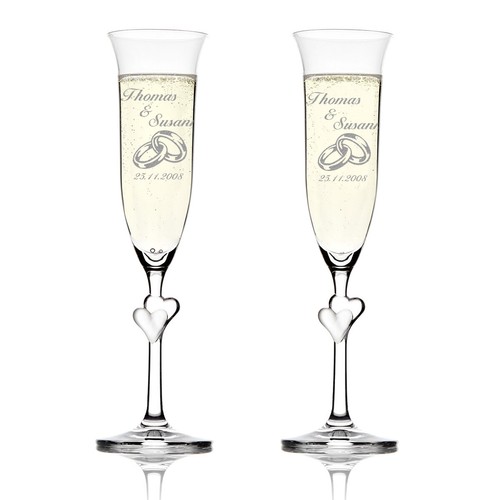 2er champagne glasses - 2er,