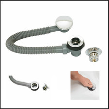 Easy Clean Click Clack Bath Waste with Overflow - CBW01 bathroom 