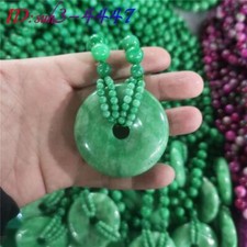 Green Natural Jade Necklace
