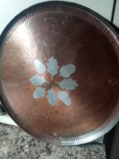 Round Arts & Crafts Copper