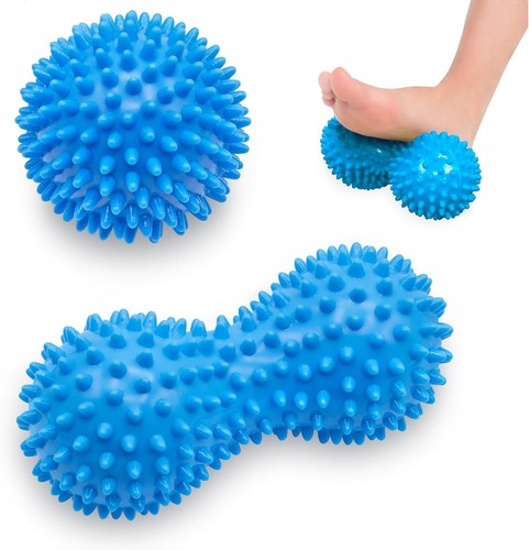 Spiky massage ball roller - ball, set