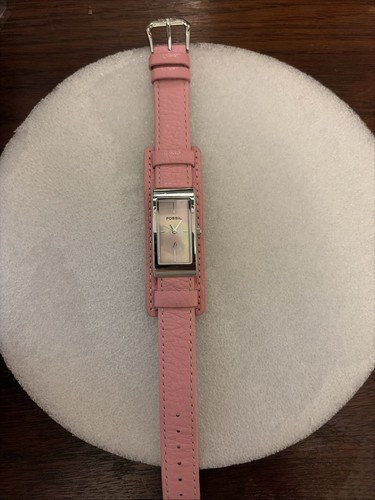 Ladies fossil watch - ladies, pink