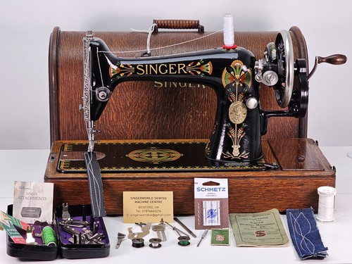 Rare 1920 singer 66k handcrank - singer,