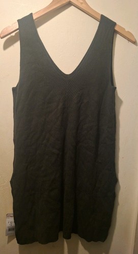 Ladies black knitted v - f&f,