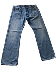 Mens 514 Levi W38 L32 Blue jeans Slim Fit Straight Leg 38R Levi's stretch