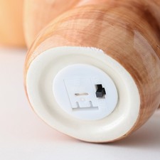 A creative bedroom ceramic decoration featuring a luminous mushroom night light