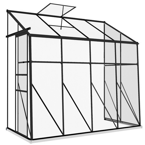 Polycarbonate lean to - 4', lean-to