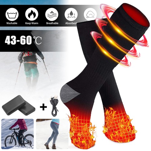 Unisex battery heating socks - heating,