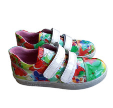Bo-Bell Multi-Colour Patent Leather Girl's Shoes, Size 11 UK