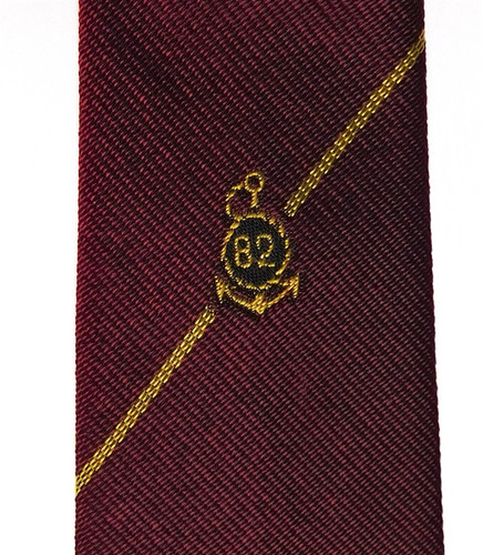 Anchor crested tie - , fouled