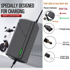 72V 20S Battery Charger For Electric Scooter E-bike Lead Acid Li-ion Cells 5A CG