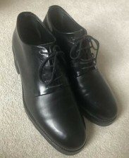 COS BLACK LETHER SHOES  39 6 
