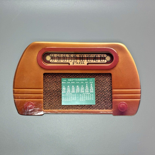 Vtg 1990 desk calendar fada - 1990/91,