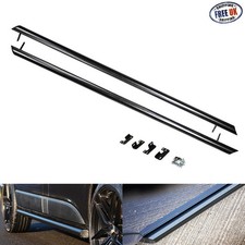 Black Side Step Bar Running Board For Opel Vauxhall Vivaro SWB Trafic Primastar
