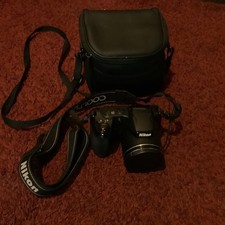 Nikon Cool pix L340 20.2MP Digital Camera 28x Optical Zoom With Case 