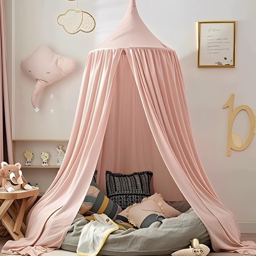 Vercico kids bed canopy round - kids,