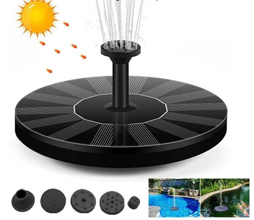 Solar powered floating pump - powered,