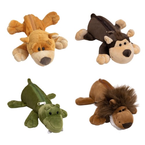 Plush pencil case portable - pencil,