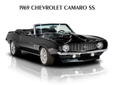 1969 Chevrolet Camaro SS Metal