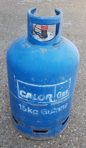 Used empty 15kg calor butane - empty,