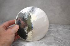 Sterling Silver Paten for your Chalice, Hand Hammered, 6" (CU603) chalice co.