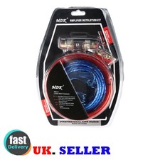 Car Power Amplifier Wiring Kit 8 Gauge for Edge Vibe Car Audio Cable Subwoofer