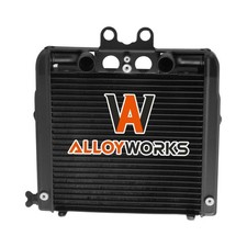 Aluminium Radiator For Harley Davidson V-Rod VRSCAW VRSCB VRSCA 04-2013 Black UK
