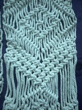 Macrame Woven Wall Hanging Boho Home Chic Bohemian Geometric Art Decor Beautiful