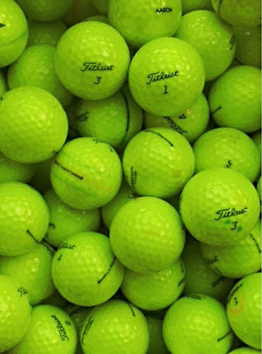 Titleist yellow golf - golf, pro